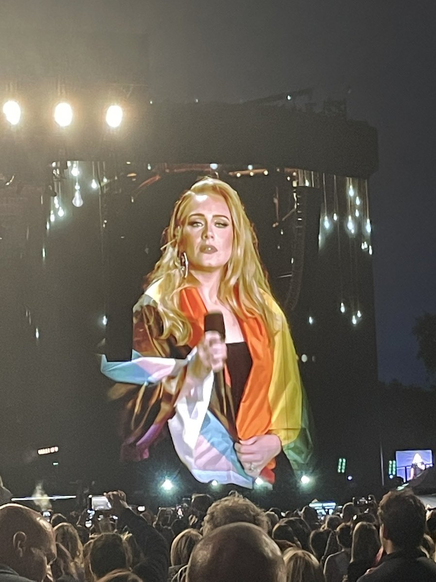 AlixAdkins's tweet photo. So like what ? We’re supposed to go back to our life now ? How ??? #AdeleBST #adelehydepark https://t.co/CDyPu6N1xW
