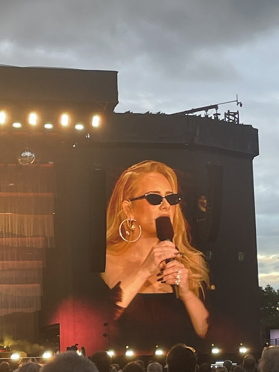 AlixAdkins's tweet photo. So like what ? We’re supposed to go back to our life now ? How ??? #AdeleBST #adelehydepark https://t.co/CDyPu6N1xW