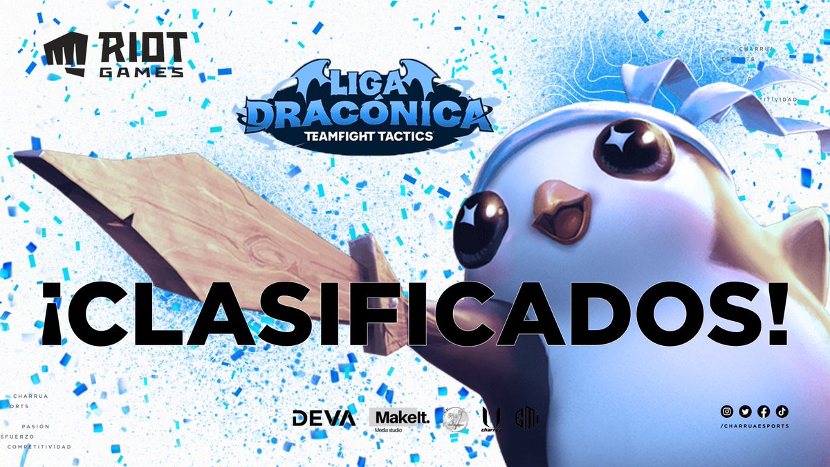 El lunes próximo la familia estará pendiente de TFT 👀
Se enfrentaran los 48 mejores jugadores del set 6.5 💥

<a href="/SenorCerdo_TFT/">Darian G</a> y <a href="/RayioGG/">Rayio</a> estamos con ustedes 😍

#GoCHA #CharruaFamilia