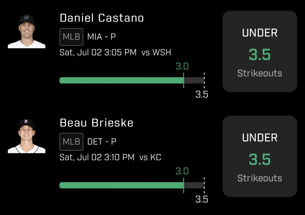 MellyProps's tweet photo. Sorry for not posting that much but gonna get back to it tomorrow for sure! Just a recap of today and yesterday. 

#PrizePicks #PrizePicksMLB #DFS #PlayerProps #GamblingTwitter https://t.co/A9TFMNgrNw