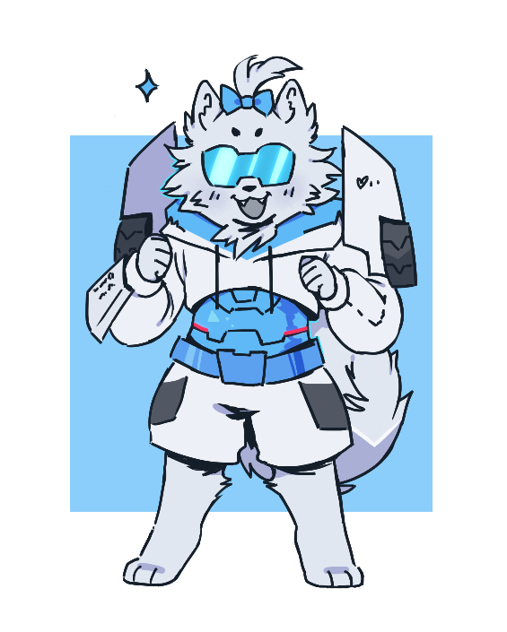 「firing the furryfication beam again 」|hhhscoob 📺 comms openのイラスト