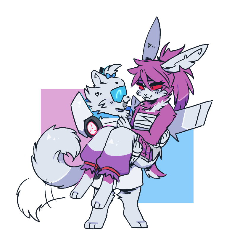 「firing the furryfication beam again 」|hhhscoob 📺 comms openのイラスト