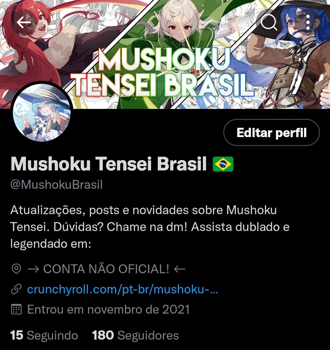 Crunchyroll.pt - A história de Mushoku Tensei foi