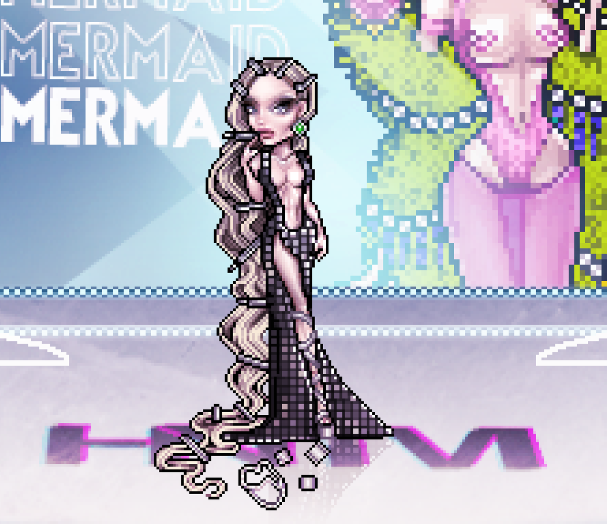 🔵 FINAL RUNWAY 🟣

◾️ M E R M A I D ▪️

<a href="/mermaid_onassis/">Mermaid Onassis 🍸</a> camina por última vez en la pasarela de HNTM 7!… ✨

#MermaidHNTM7