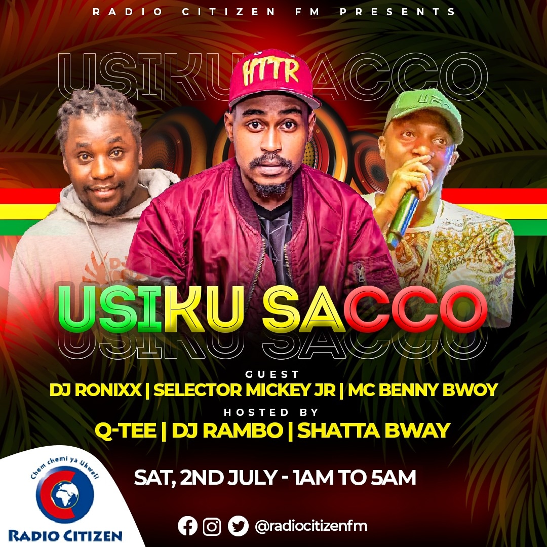 Team #UsikuSacco wako ndakas.Reggae till a morning light <a href="/AQtee/">Ann Q-tee</a> <a href="/Mike_mbuva/">Selector Mickey Jnr</a> <a href="/Ronixxthedon/">Dj Ronixx The Don</a>