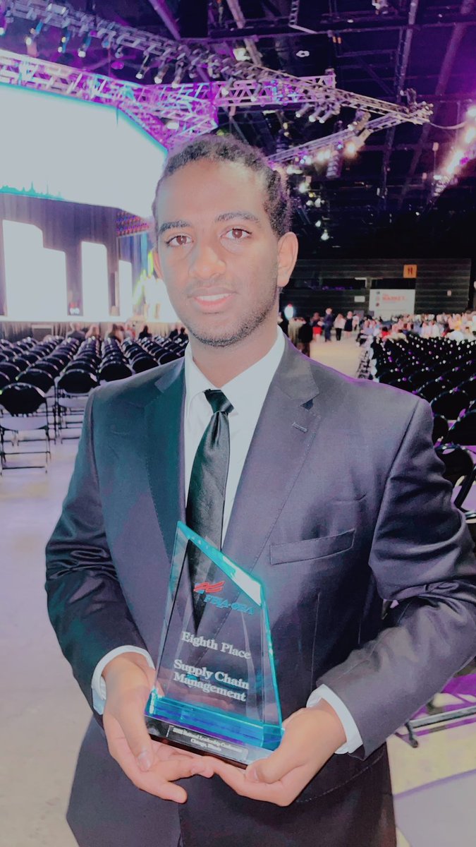 Congratulations to Fikreabe Getachew from Edward W. Clark High School for placing 8th overall in Supply Chain Management at FBLA NLC 2022 this year! Fantastic job! #NVFBLA #NLC22 #SuccessStartsHere