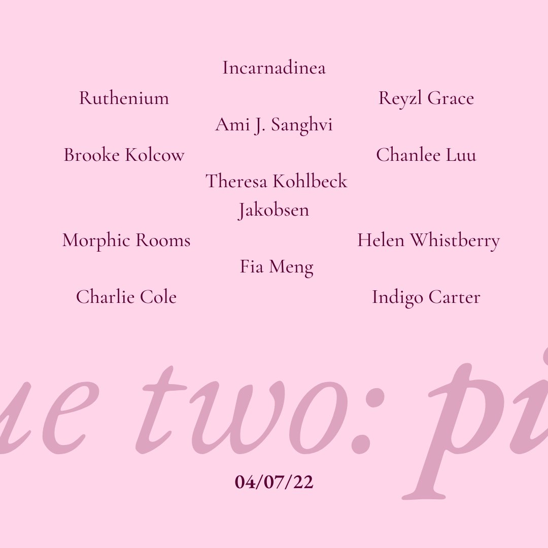 the gamut mag 💗 ISSUE 2: PINK tweet media