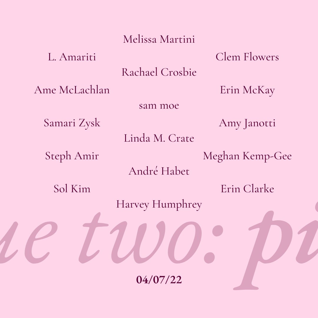 the gamut mag 💗 ISSUE 2: PINK tweet media