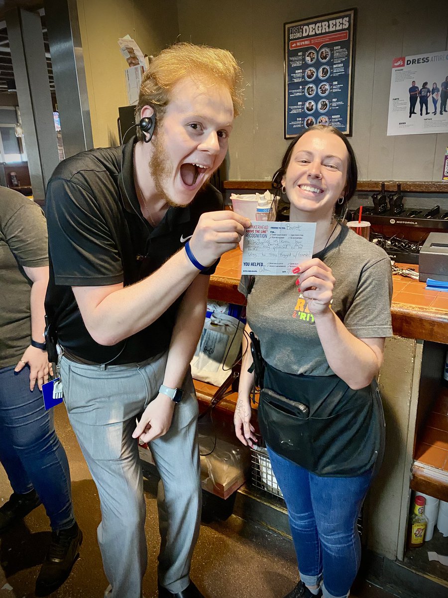 Wonderful guest compliment saying Barrett gave best service ever and will become loyal Chilis991 Wylie regulars! Way to deliver on all 4 key results!  <a href="/Chilis/">Chili's Grill & Bar</a> <a href="/queenpalpal/">Lisa Willingham</a> <a href="/colton_balch/">Colton Balch</a> @mk00625 <a href="/JBarraza6/">Julie Barraza</a>