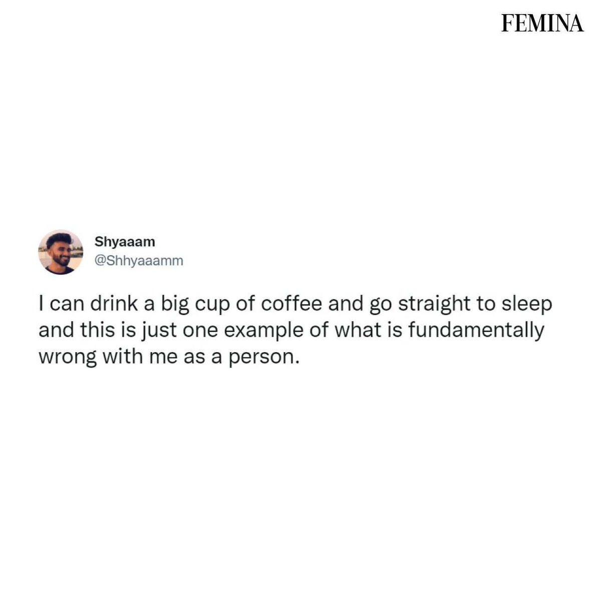 FeminaIndia's tweet photo. It is what it is 🙂
.
.
.
#tweet #funny #twitter #meme #tweetmeme #funnytweet #lmao #coffee #relatable #femina #feminaindia https://t.co/1oGrz6L3uU