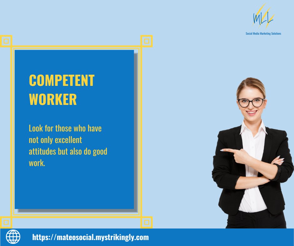 LegadaMateo's tweet image. Wait! Try looking for a competent employee. 👨‍⚖️👍

Nowadays it can be challenging to find competent employees,

get in touch with MLL Social Media Marketing Solutions.

Connect with me!
☑️   My Strikingly: mateosocial.mystrikingly.com

#MatSolutions #MLLSocialMediaInfo #SolutionsByMat