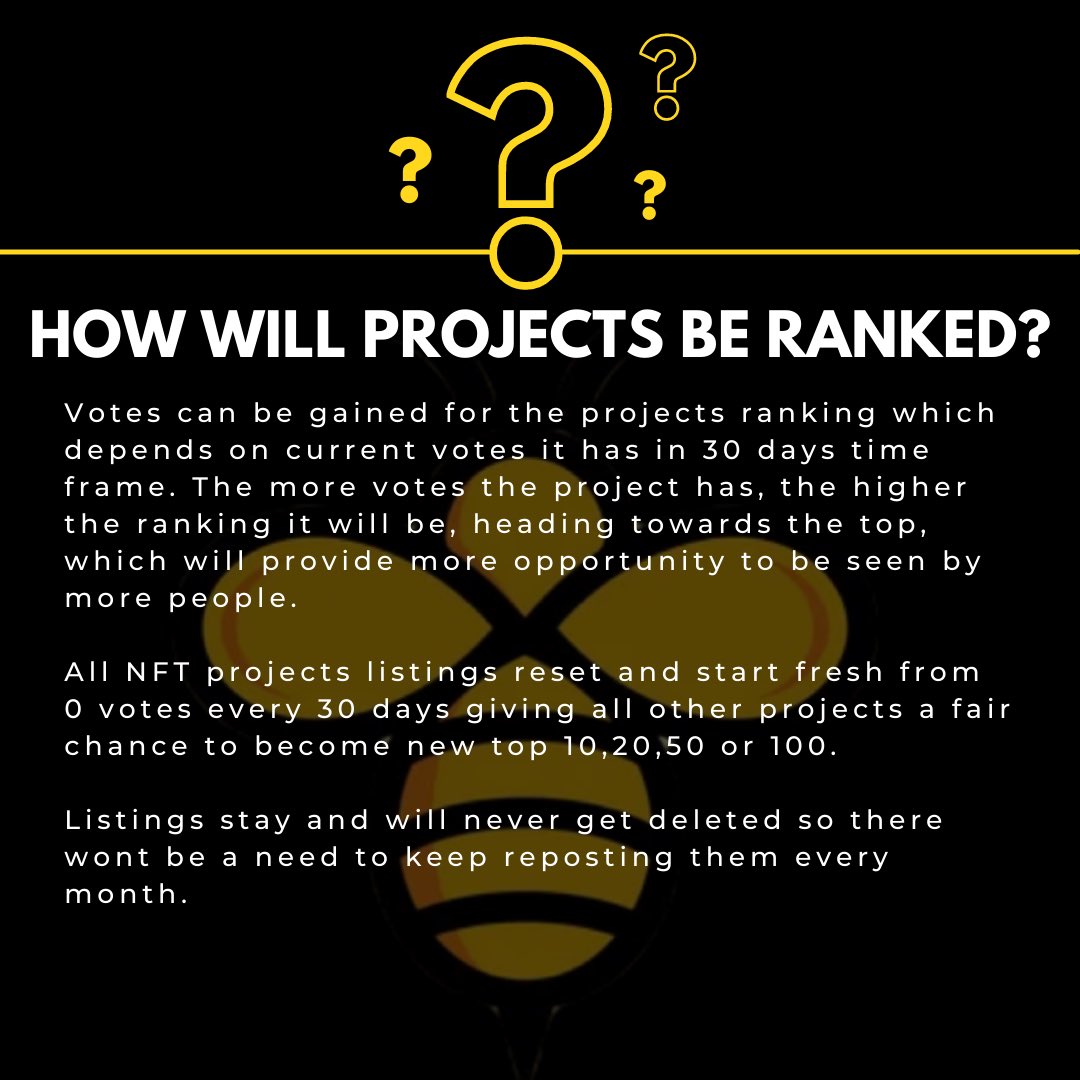BeeTop100's tweet photo. Projects ranking https://t.co/OmhKfMitfz