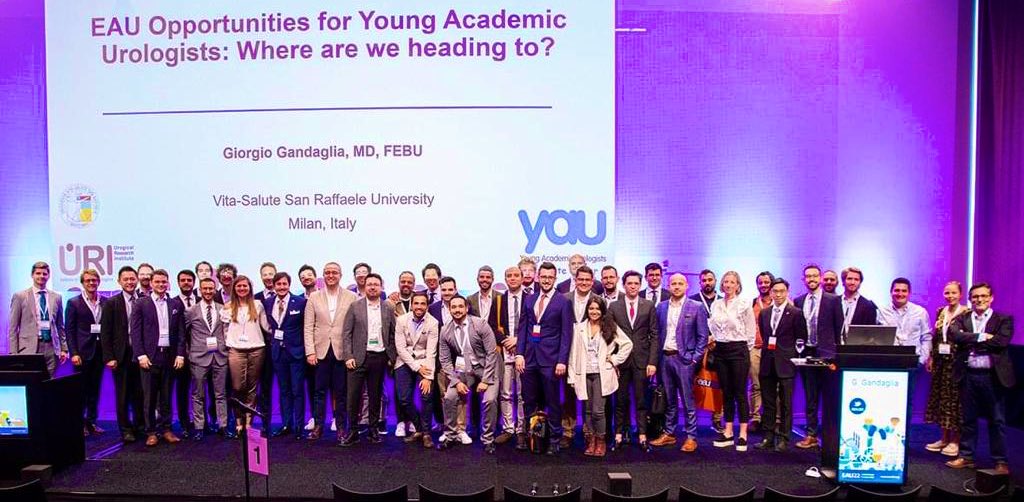 EAU Young Academics (@eauyaurology) on Twitter photo What a background title for our group picture: Where are we heading to? to rise urology academia by putting together a group of talented, motivated and enthusiastic people with different skills & vision but with the same goal=success (moreover being friends!) #EAU22 <a href="/Uroweb/">European Association of Urology (EAU)</a> What a background title for our group picture: Where are we heading to? to rise urology academia by putting together a group of talented, motivated and enthusiastic people with different skills & vision but with the same goal=success (moreover being friends!) #EAU22 <a href="/Uroweb/">European Association of Urology (EAU)</a>