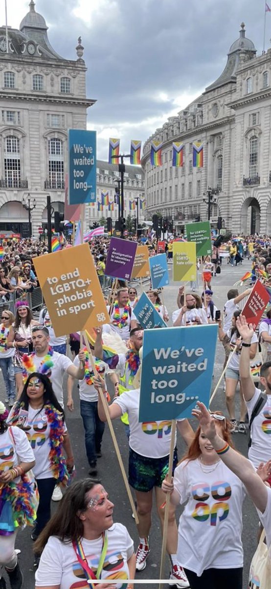 Aledjones19's tweet photo. A day I will always remember. So privileged to walk with my fellow LGBTQIA colleagues/comrades/allies.
London Pride 2022 🌈🌈 you’ve been a blast. 😍😍@CoopRespectLGBT @coopuk @PrideInLondon @PeterBatt3 @skhouryhaq @lisaboyce7 @W1ldNat @JewlzMulholland https://t.co/u2Eo6NhzhN
