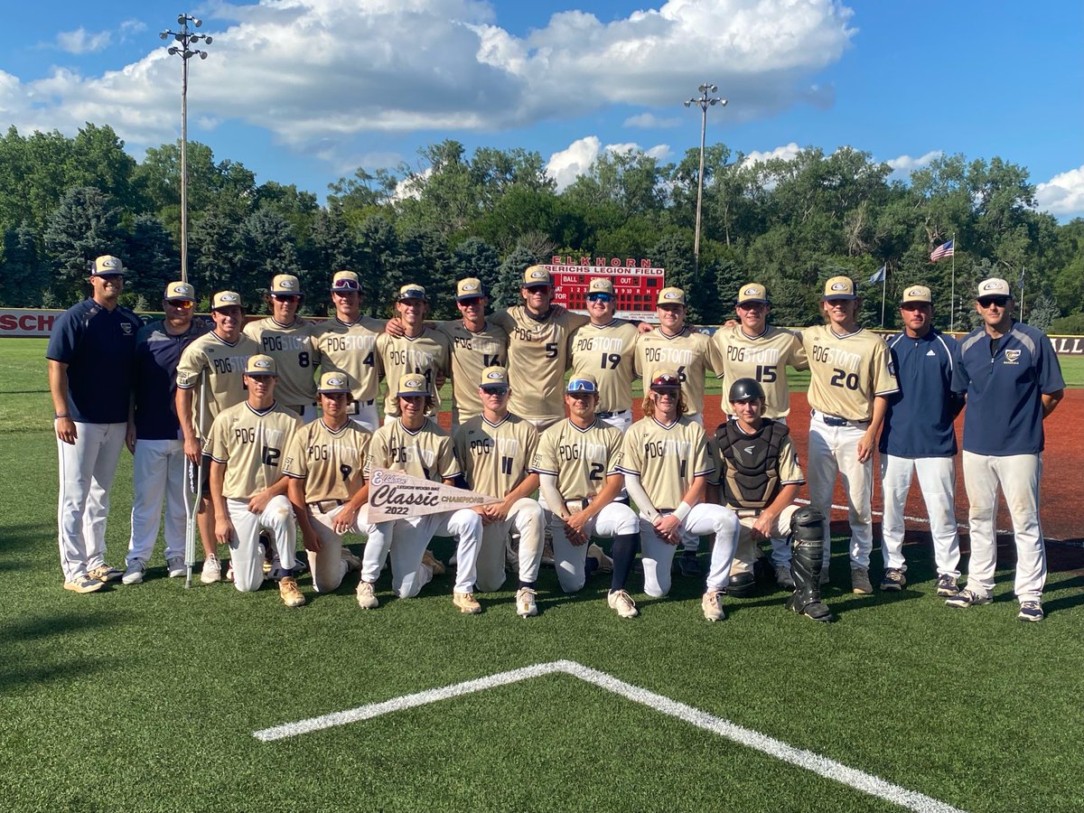 Storm win the Elkhorn Wood Bat Classic with a 4-0 win over Elkhorn North!
