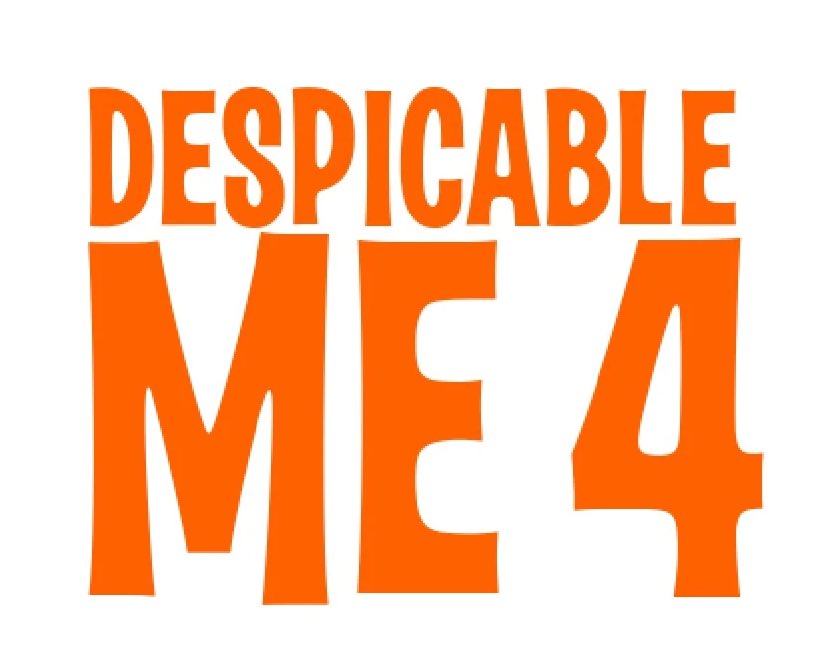 July 3, 2024 #DespicableMe4 

(Fan edit logo, looks official)