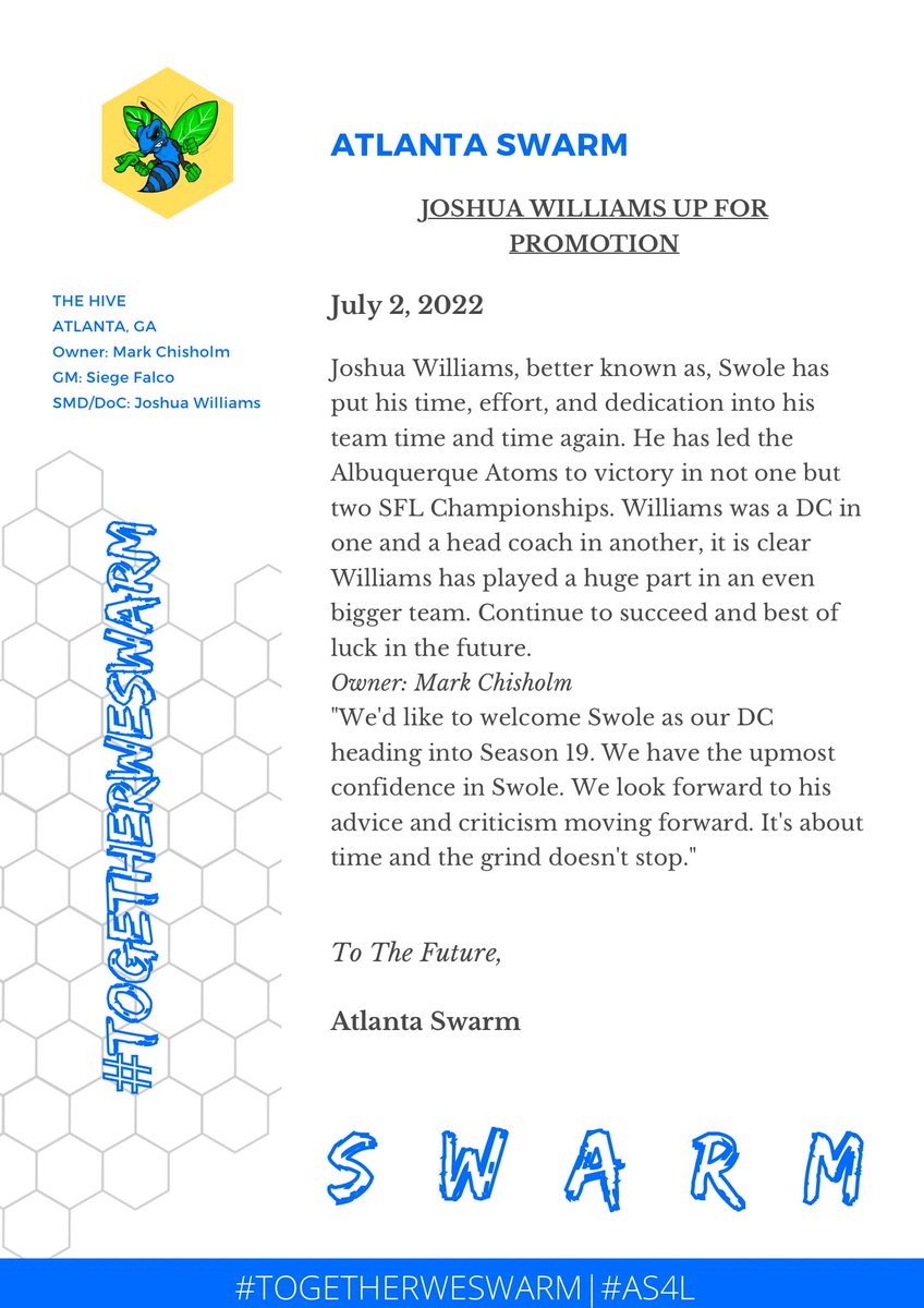 Atlanta Swarm tweet media