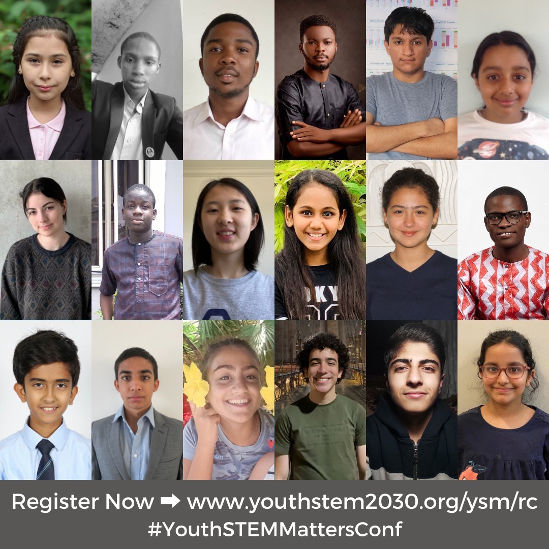 iamscicomm's tweet photo. Learn from #youths! We are creating a #YouthSTEM movement.

Check out speakers of this youth-organized #YouthSTEM event @YouthSTEM2030  where everyone belongs.

#Diversity is natural. Where events are not-diverse, it shows efforts have been made to "exclude". https://t.co/SLJrRwxJWv