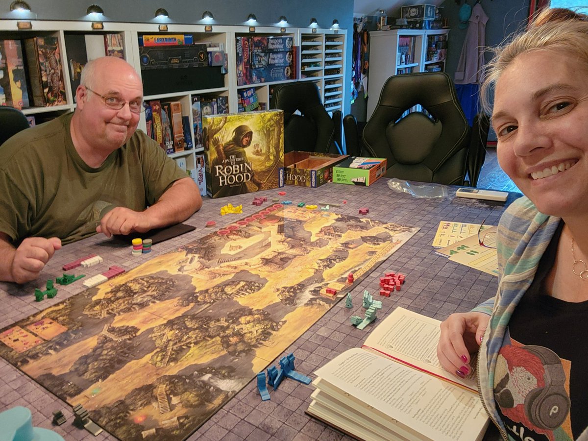 emilyd333's tweet photo. We're getting ready to play the last Adventure of Robin Hood!
(We won't mention that we lost the 2nd last adventure, ....twice)
@GoodEnoughParty
@ThamesAndKosmos
#MichaelMenzel
#AdventuresOfRobinhood https://t.co/qmvp9byS2m