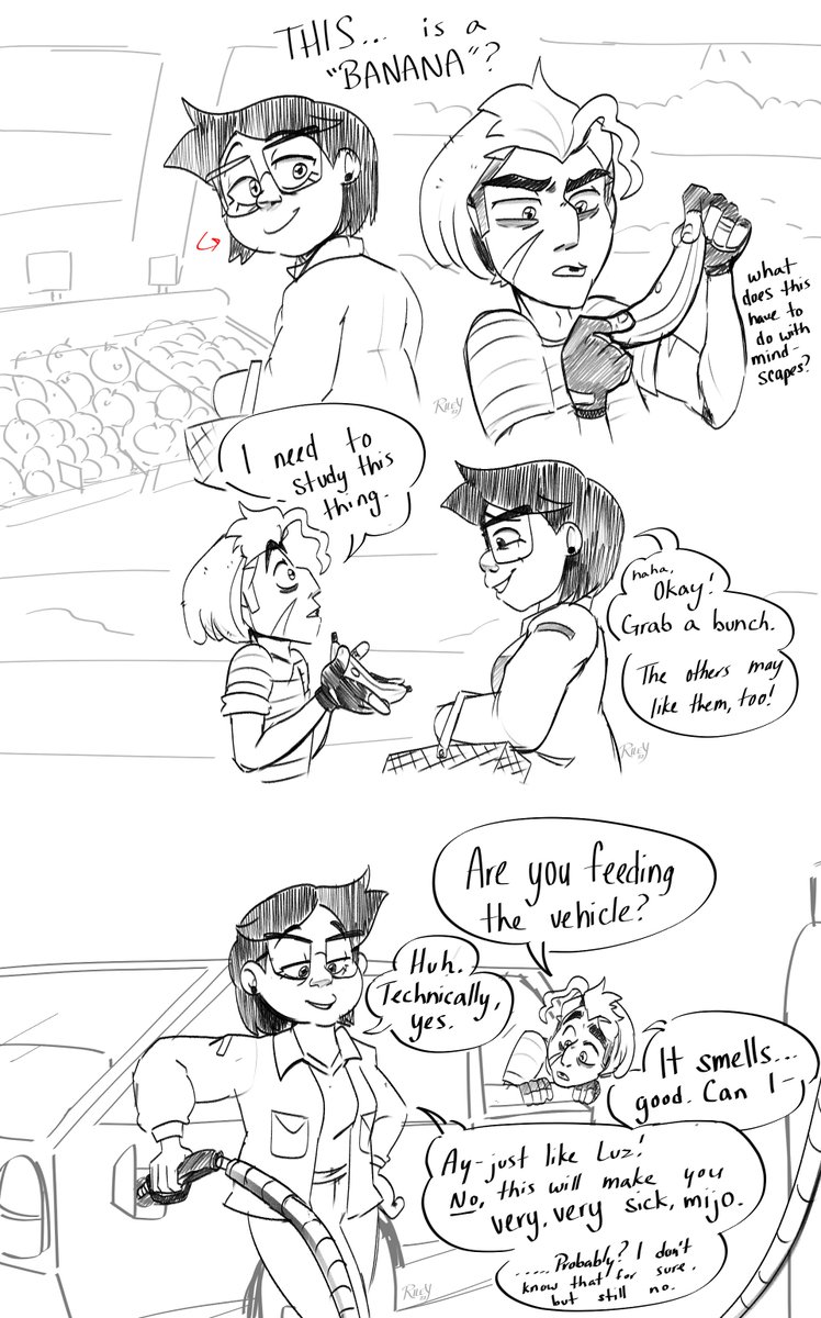 rileyclaws's tweet photo. I really really really have a Lot of emotions about this camila and hunter dynamic
#TheOwlHouse #TOH #tohfanart (4/8) https://t.co/PtHMlUx253