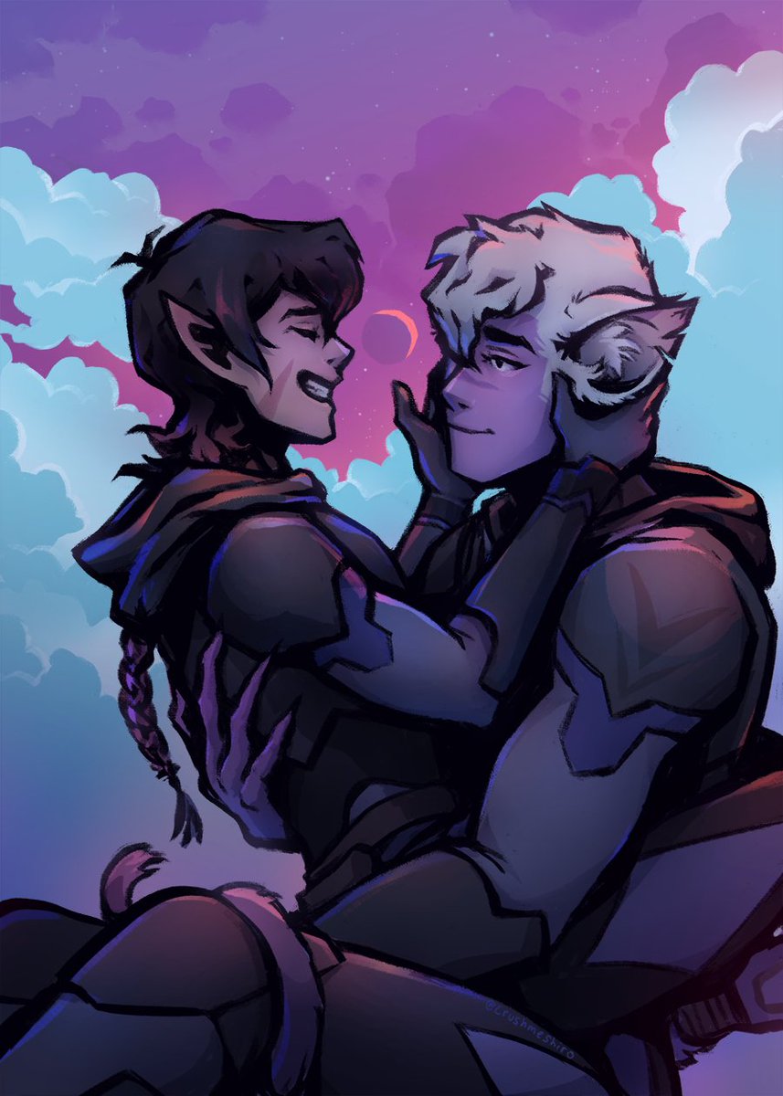 I can finally can post my Galra #Sheith made for <a href="/GalraSheithZine/">Binary Stars | Finished</a> 💜 leftovers will be up soon!!

I think this is one of my fav pieces I've done 🥺