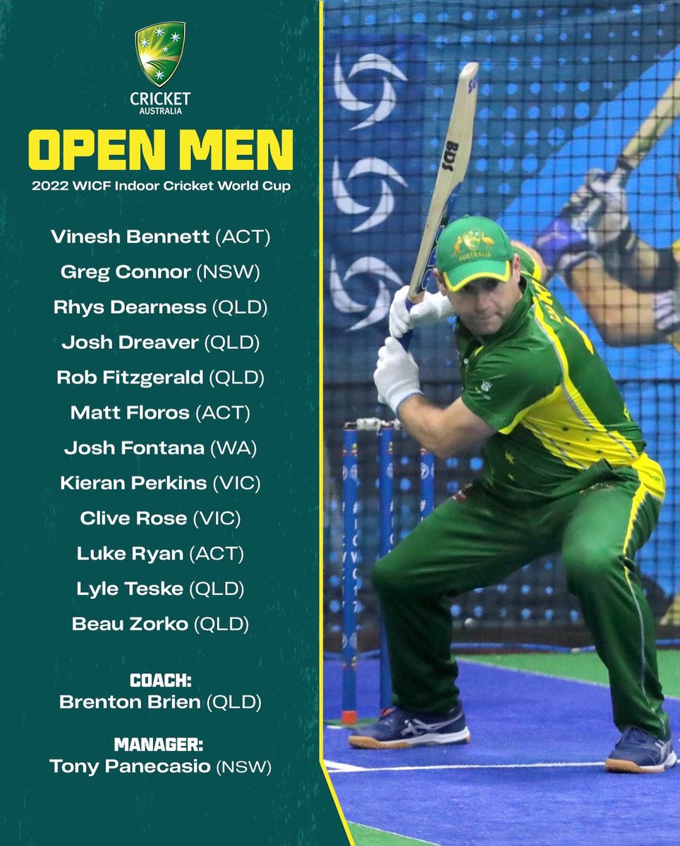 Cricket Australia Indoor tweet media