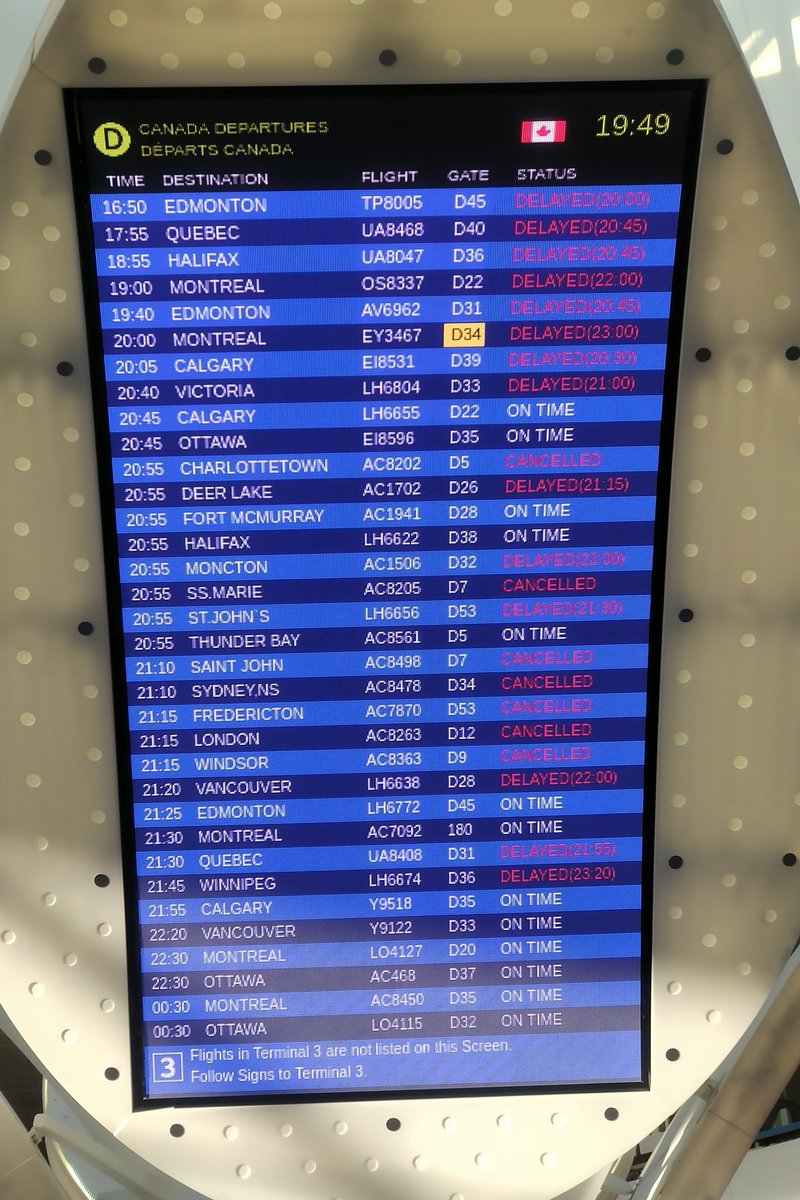 When your airport is running like a well oiled machine...