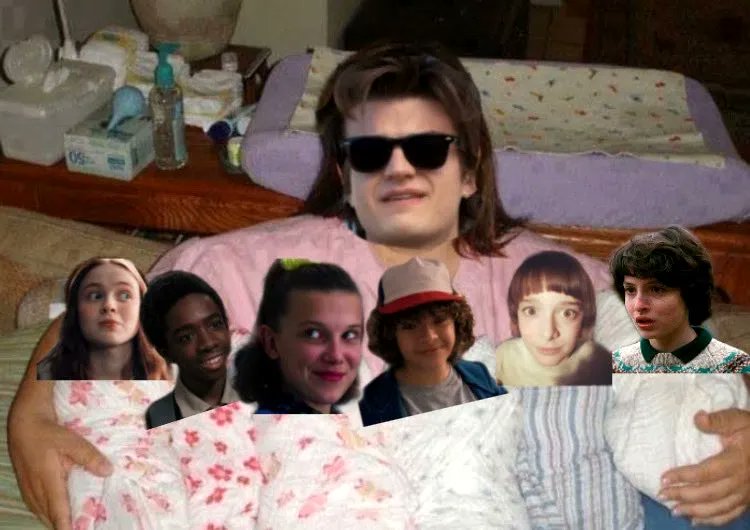 Spoiler without context...👶❤️😎 #StrangerThings4