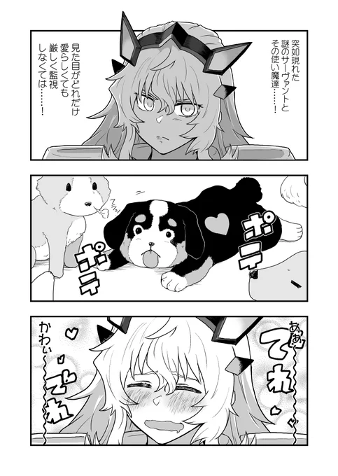 八犬士を監視するバゲ子
 #FGO 