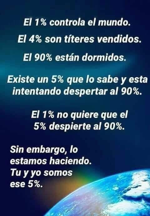 ¿Quienes más son del 5%?