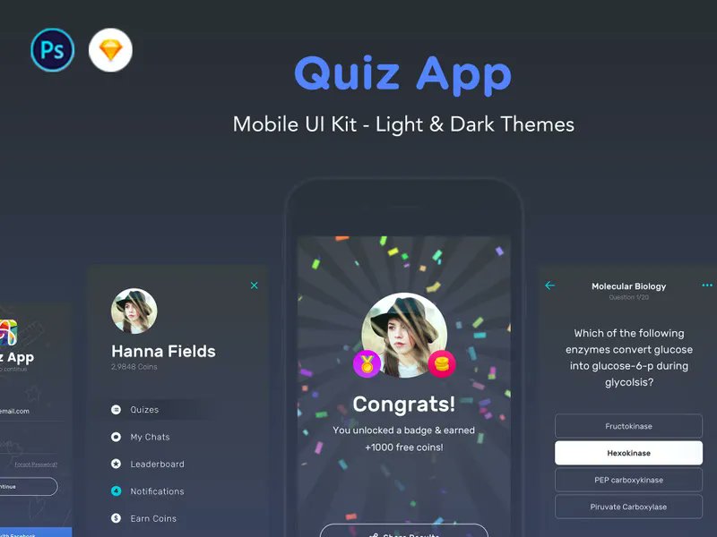 epicpxls's tweet photo. If you've missed Quizz App UI (Dark by Abhay Patel, check it out here: https://t.co/JIT4gsuP5a #quiz #darkmode #unique #googlefont https://t.co/ctLUSlVAER