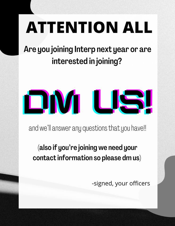 GHS Oral Interpretation tweet media