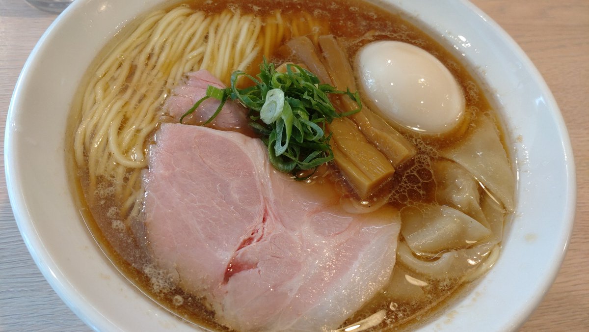 furusan's tweet photo. 麺笑巧真@八王子
特製醤油らーめん1000円
ウマウマごちそうさまでした。

#麺笑巧真
#八王子
#特製醤油らーめん
#ラーメン
#らーめん
#らぁめん
#らぁ麺
#つけそば
#つけ麺
#ラーメン巡り
#ラーメン大好き
#ウマウマ
#ごちそうさまでした https://t.co/KMuHllbum8