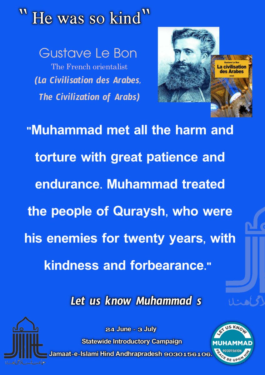 rafeeqjih's tweet photo. #ProphetOfMercyPBUH
#LetusKnowMuhammad
10 Days introductionary campaign JIHAP https://t.co/JJi0xRYKYs