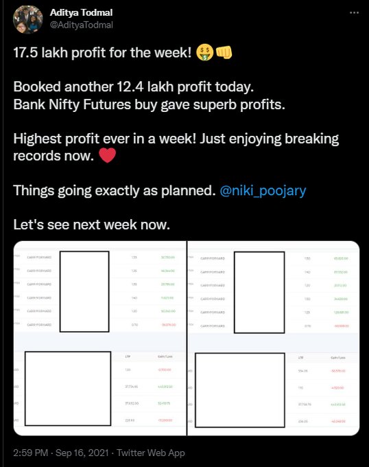 Image in tweet by Aditya Todmal