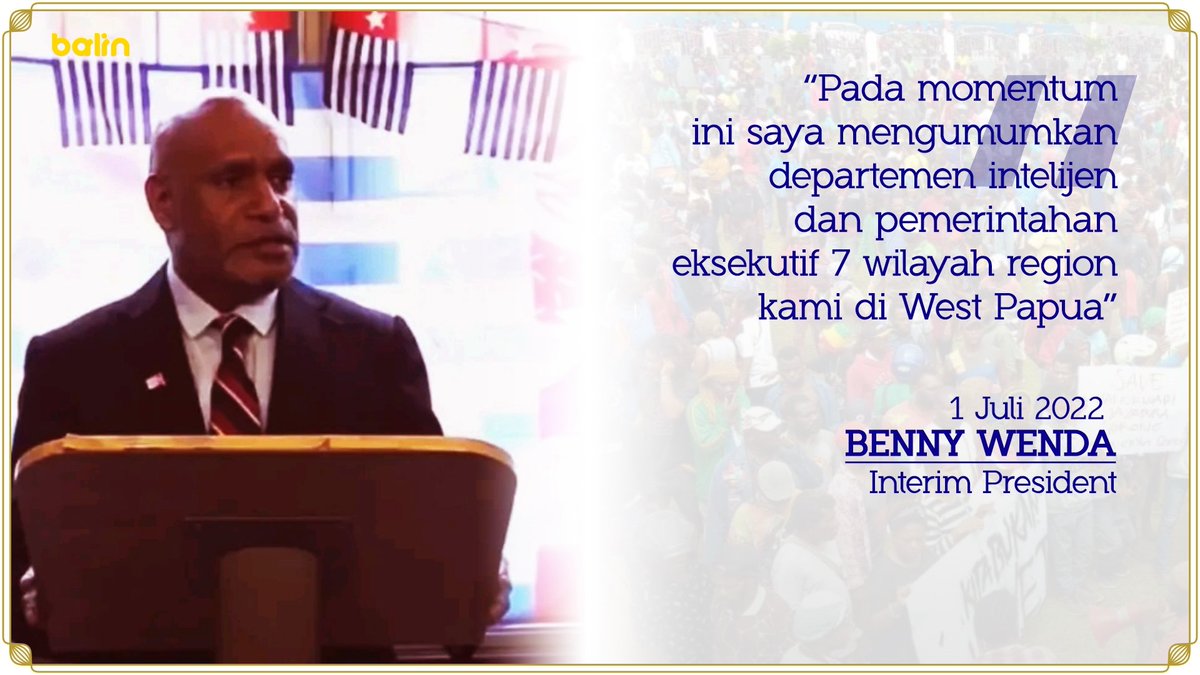 diarybalin's tweet photo. Ketika Indonesia menambahkan rancang UU pemekaran baru Papua, pemerintahan sementara ULMWP menambahkan dua kabinet baru West Papua.
More: https://t.co/piFfb2fWSf https://t.co/lTRkrHdPK9