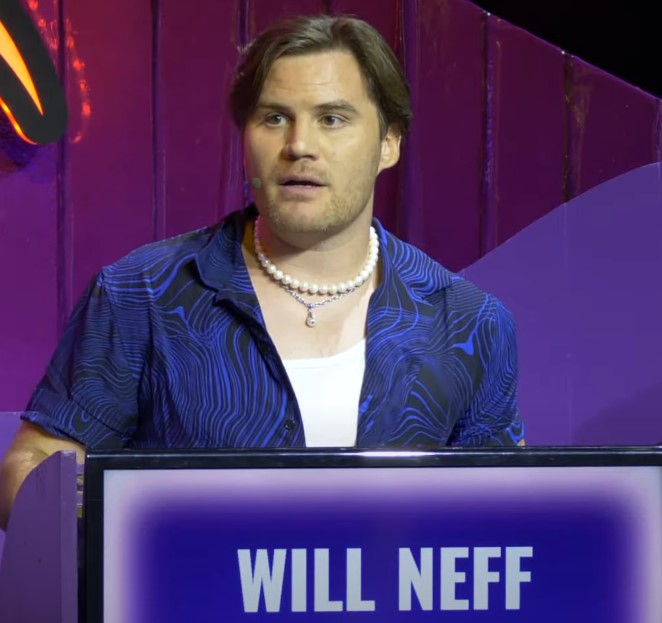 CanadianMajor's tweet photo. @TheWillNeff looking like a discount Bruce Campbell on @LudwigAhgren's Mogul Money Live https://t.co/8drUdU9eLs