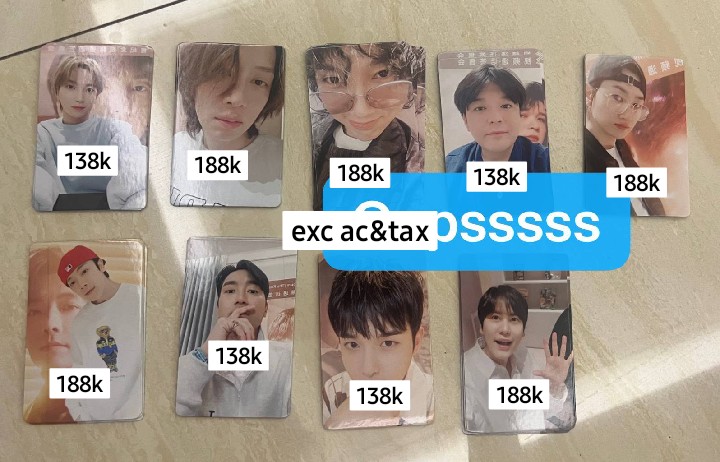 2408_room's tweet photo. ✨READY CN✨ - #WTS

Super Junior Callin Photocard Benefit Yizhiyu

💰 Sesuai di Foto 

❌ Exclude AC TAX
✅ Join GO Super Jajan
✅ Pelunasan syopi

Yang minat DM ya💙
#superjunior #albumsuperjunior #photocardsuperjunior #pcsuperjunior #sjyizhiyu #슈퍼주니어 https://t.co/lUrpNFHpmF