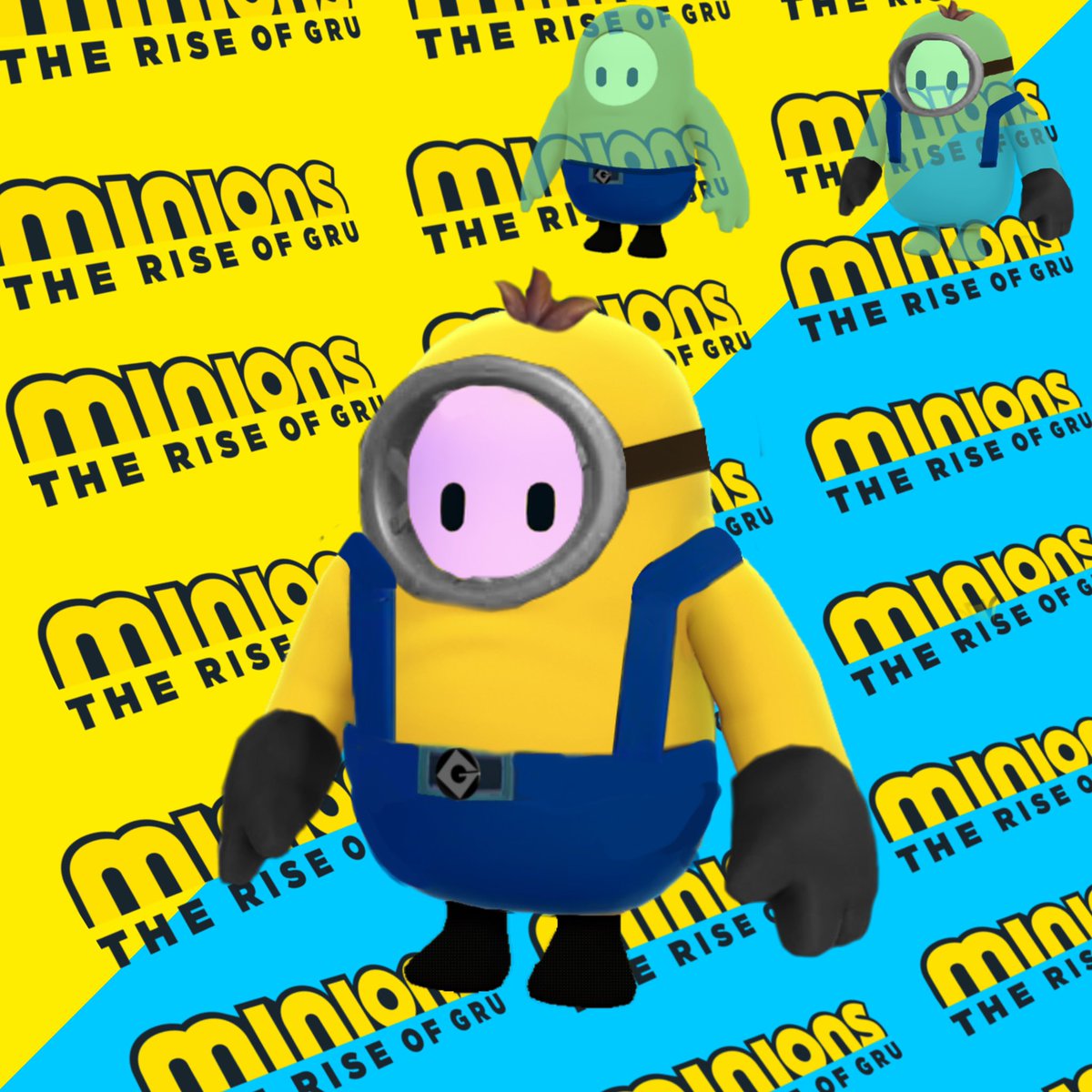 Conzibs's tweet photo. @FallGuysGame X @Minions ?! #FallGuys #fallguysart #Fallguysconcept https://t.co/yuqmVG8OtY