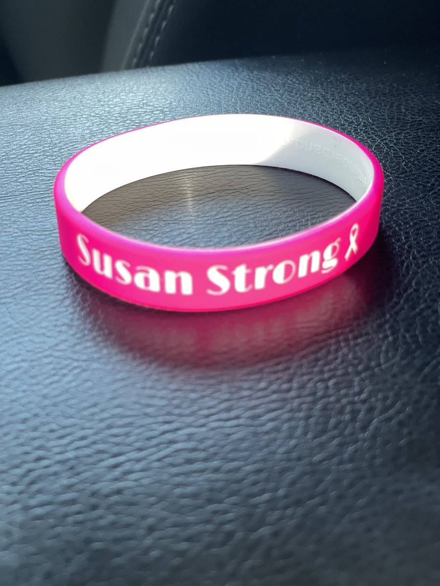 She doesn’t fight alone! 
#SusanStrong
#CancerStinks