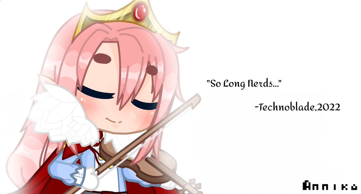 CorasWifeyy's tweet photo. Fly High @Technothepig, I hope you are winning in the battle against God...U will be missed β€οΈ
#GachaEdit #technobladeneverdies
#technoblade
#technobladeedit https://t.co/iKCuIptZAP