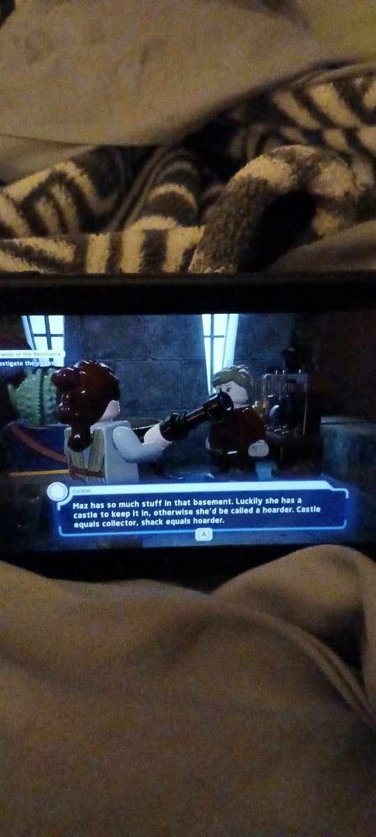 Got some class commentary on Lego Star Wars