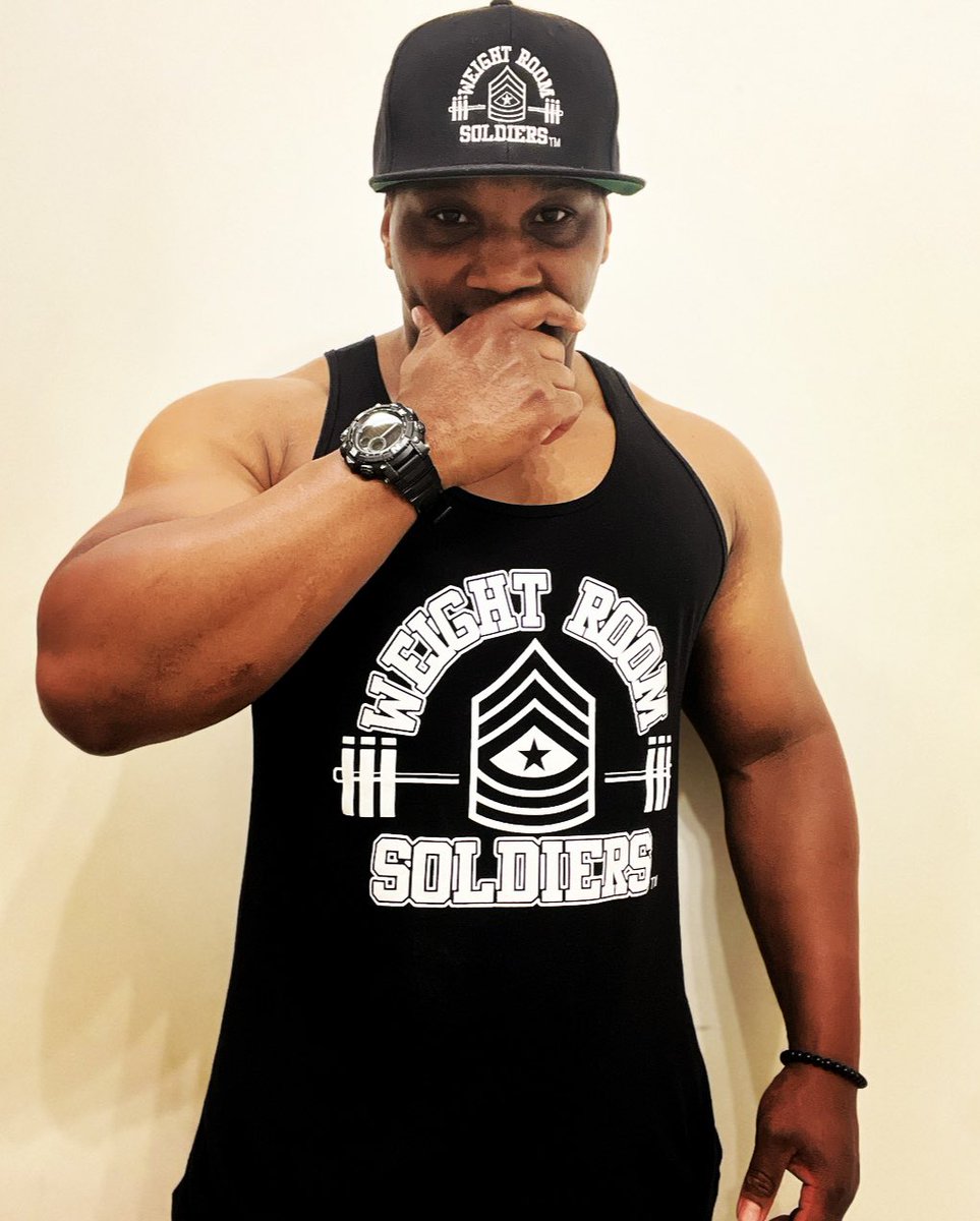 In my own world doin me, much Love to everybody, stay Blessed! #WeightRoomSoldiers