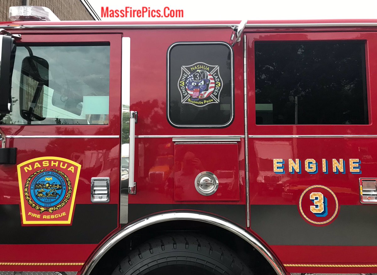 Sneak peek at Nashua NH Fire Dept new twins.. Engine-3 and Engine-5...