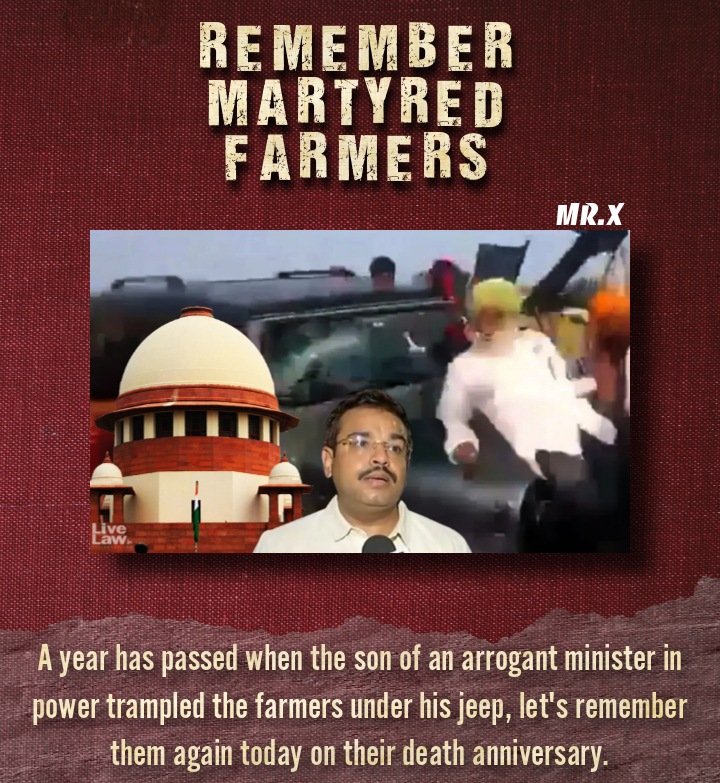 Good morning to all farmers supporters 

#RememberMartyredFarmers