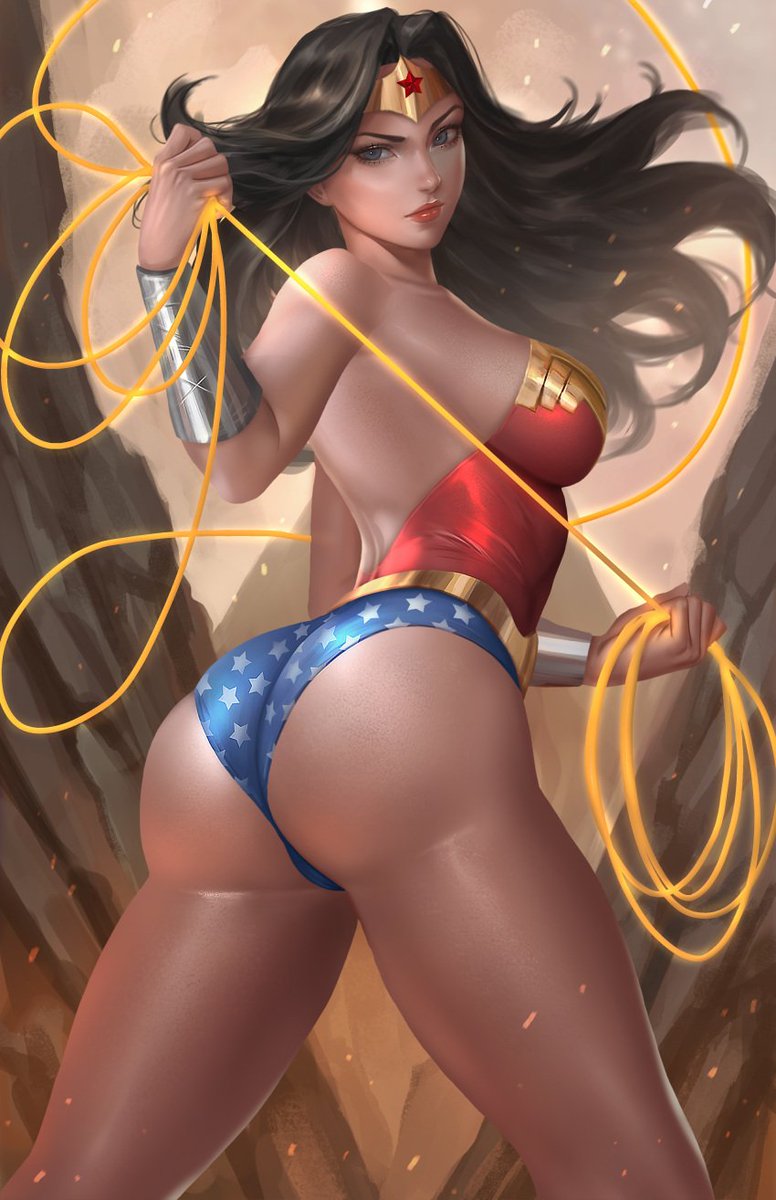 Red_John3's tweet photo. #Rule34 #WonderWoman https://t.co/Dw4JIWycaQ