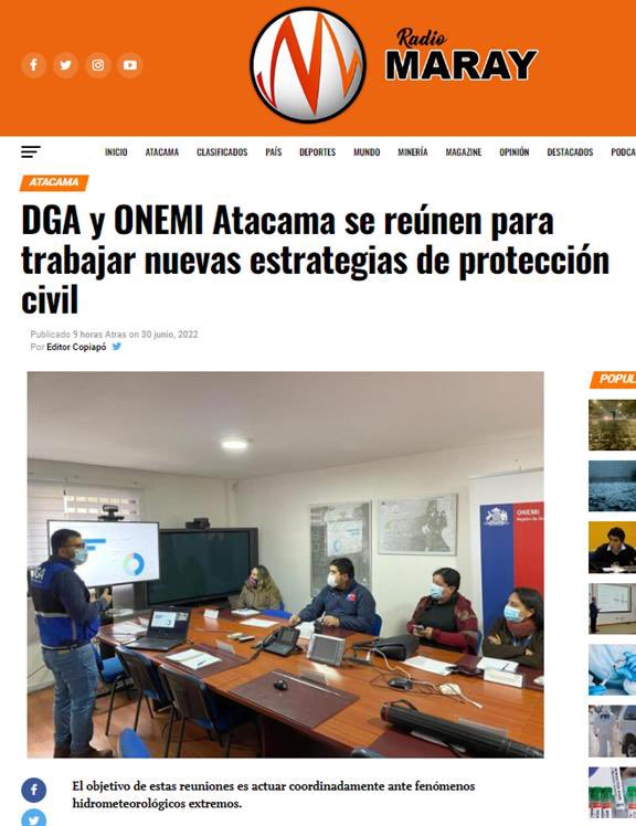 MOP_Atacama's tweet photo. 👷‍♀️☝🏻Agradecemos a Medios de Prensa 📻🎙📰📷 la difusión de esta importante reunión en la cual se trabajaron nuevas estrategias de protección civil 👏🏻

👉🏻Lee la nota completa 👇🏻
https://t.co/D5RCuoX18a
👉🏻Facebook (Encuentra todas las publicaciones) 
https://t.co/hQlgsyJFMl https://t.co/Rij922vDbR