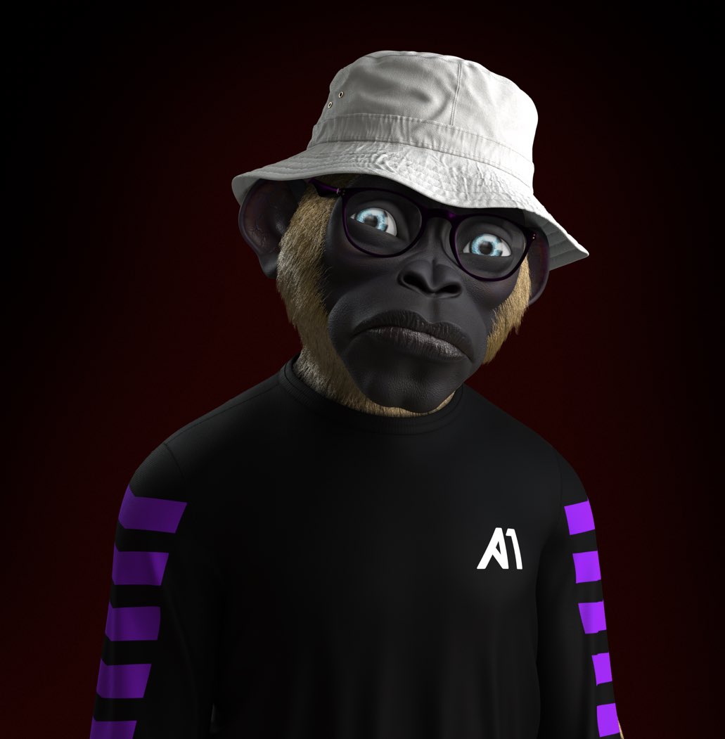 More DEGEN cuz I’m HiGH AF 💨

<a href="/Apeone_nft/">Ape ONE</a> 

had to cop a GOLD fur ✊