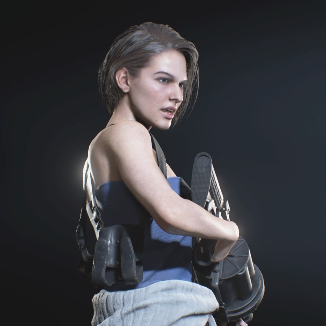 jillvalcontent's tweet photo. jill valentine ── resident evil 3 remake (classic outfit) https://t.co/lUbLsb9OLW