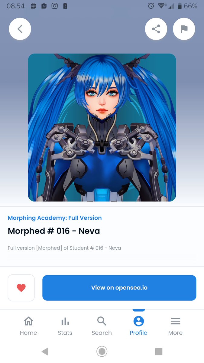 One of the uniqueness of @MorphingAcademy,
That Is you can get the full version of any NFT you want by collecting 7 medals from the NFT that you hold.

#nfts #nft #nftcollector